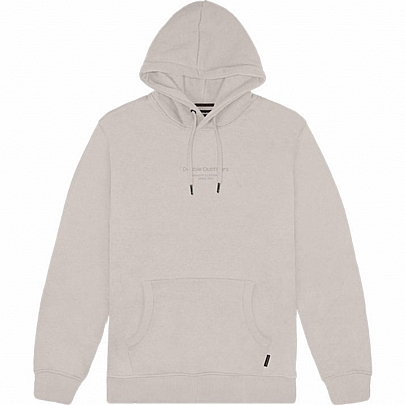 Hoodie Φούτερ Brushed Fleece με διακριτικό τύπωμα σε ICE γκρεζ