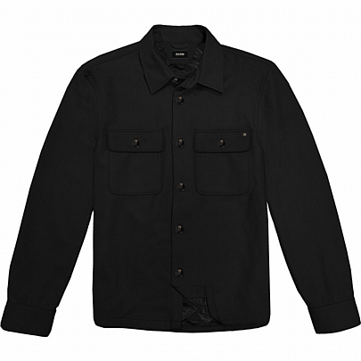 OVERSHIRT jacket σε μαύρο χρώμα