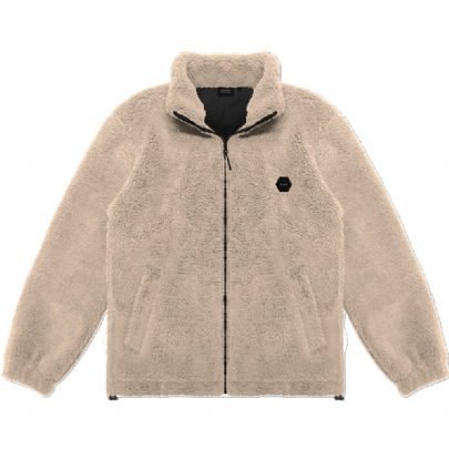 Teddy Fleece με φόδρα σε off white