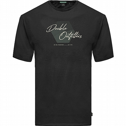 T-shirt με τύπωμα σε μαύρο